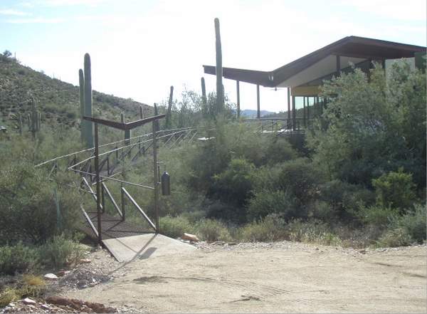 Low Ecological Impact Outdoor Catwalk Walkway by Desert Rat Forge