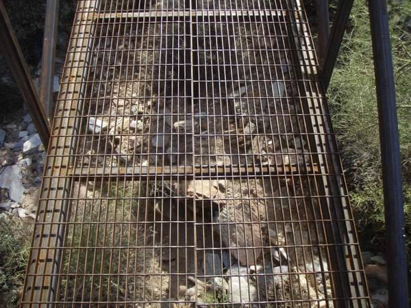 Under Low Ecological Impact Outdoor Catwalk Walkway Desert Rat Forge